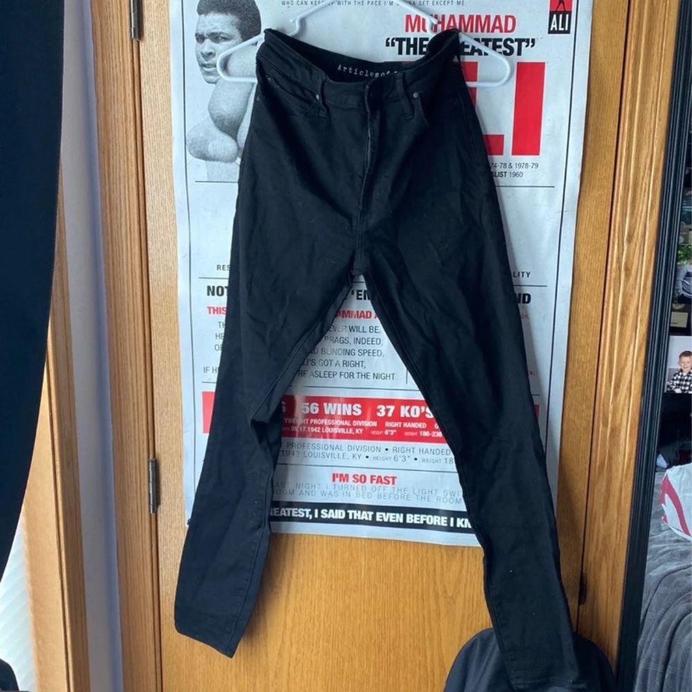 Articles of Society, black skinny jeans, size 28